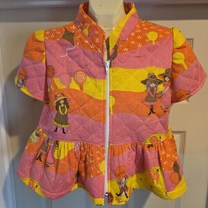 Colorful Quilted Womens Jacket